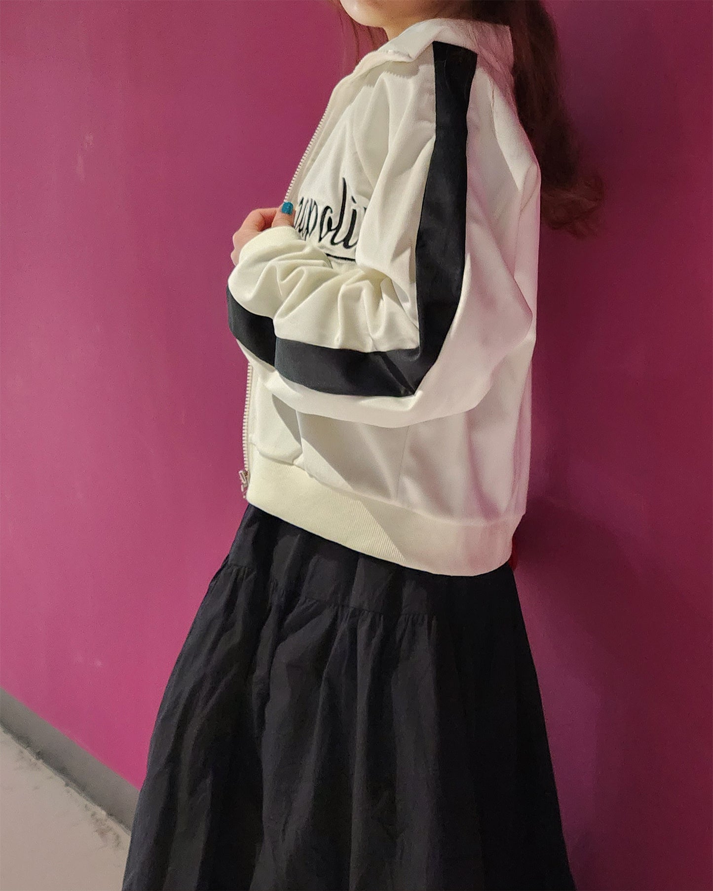velvet track jacket