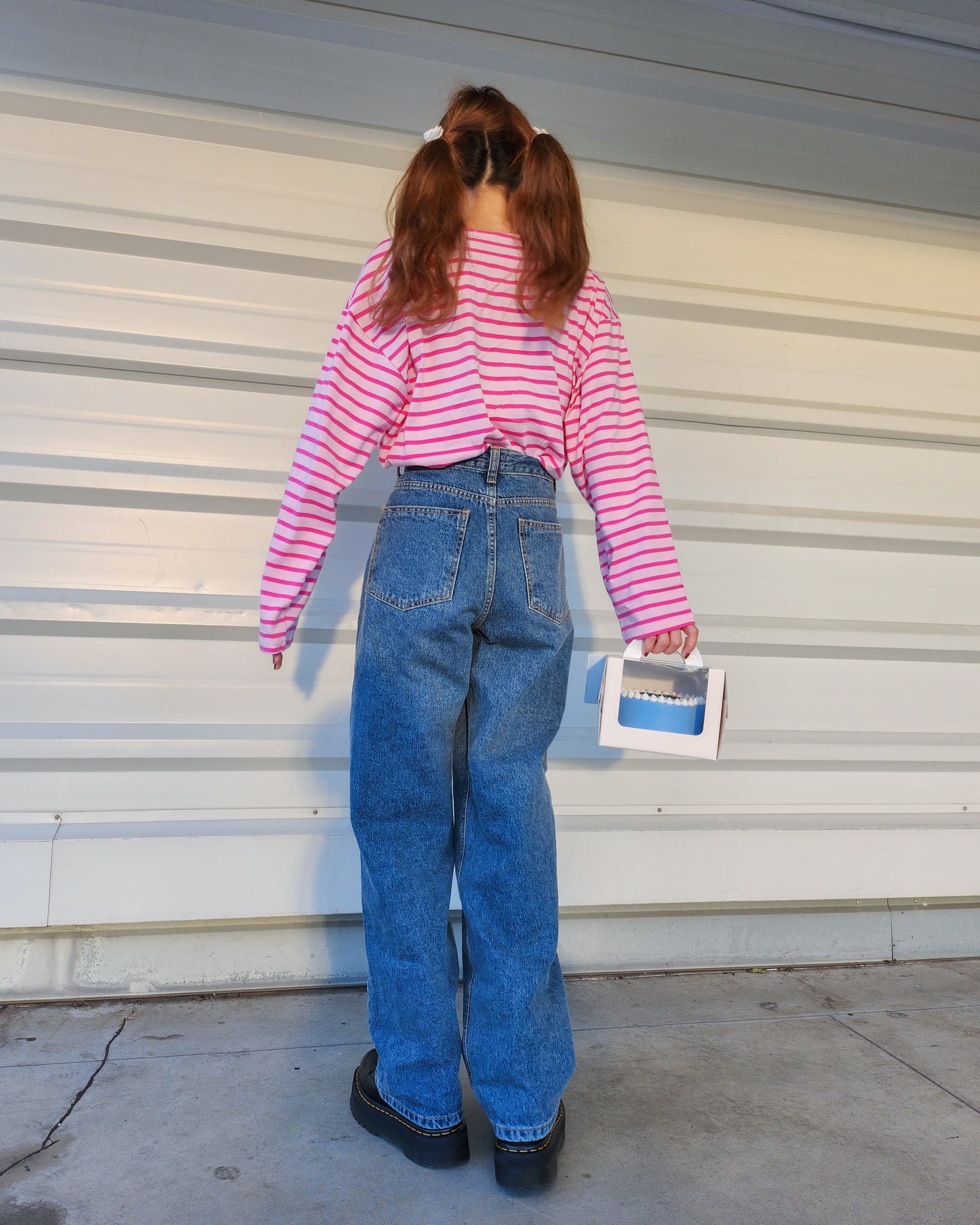 heart pocket denim