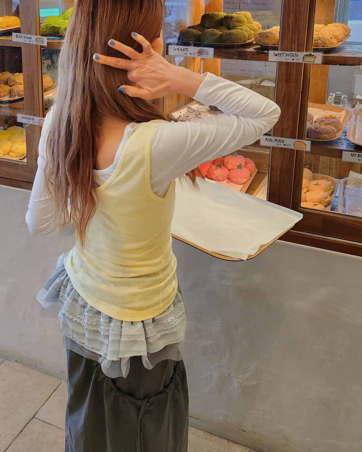 2 item layered top (2点セット)