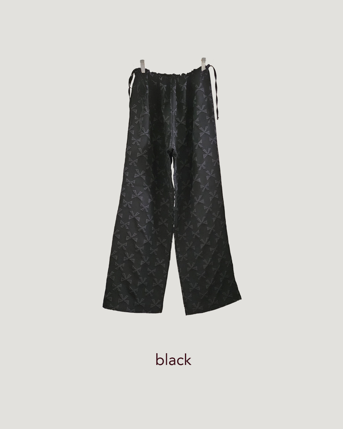 ribbon pattern pants