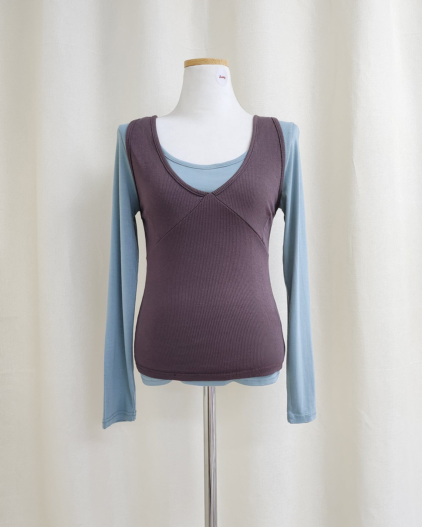 2 item layered top (2点セット)