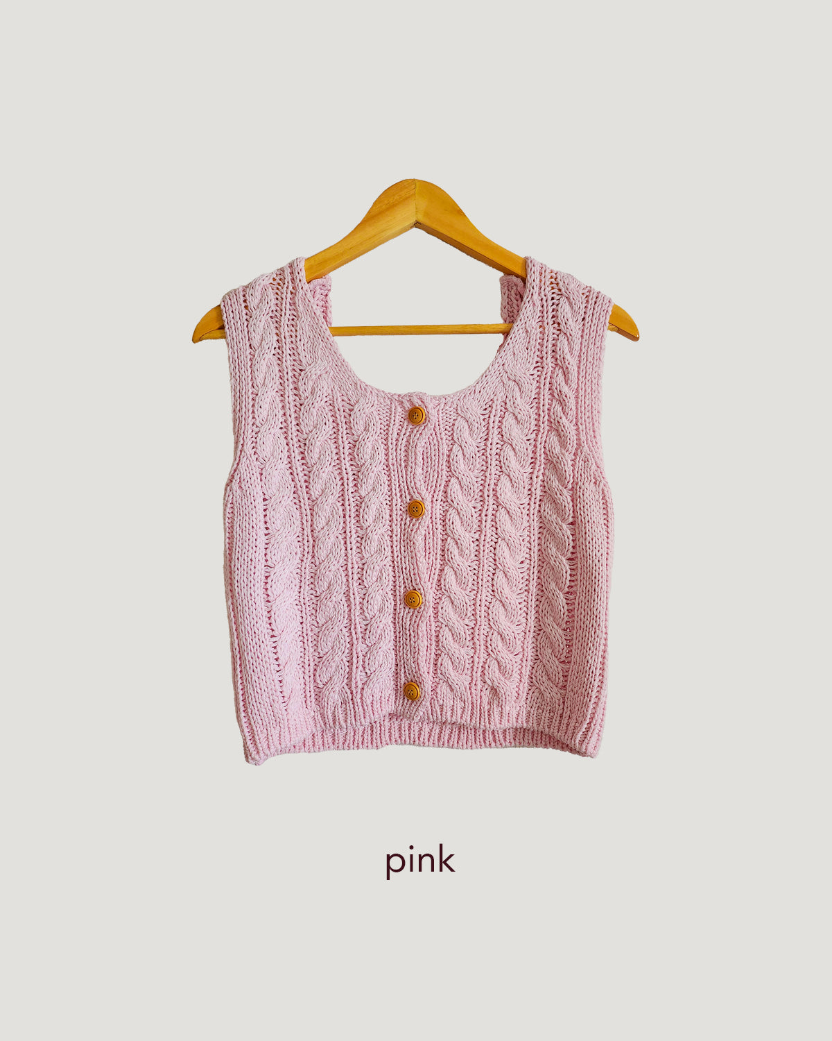 cable knit vest cardigan