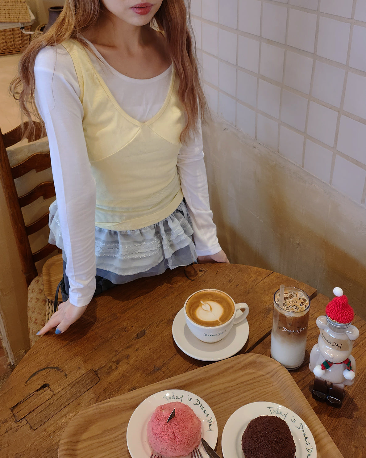 2 item layered top (2点セット)