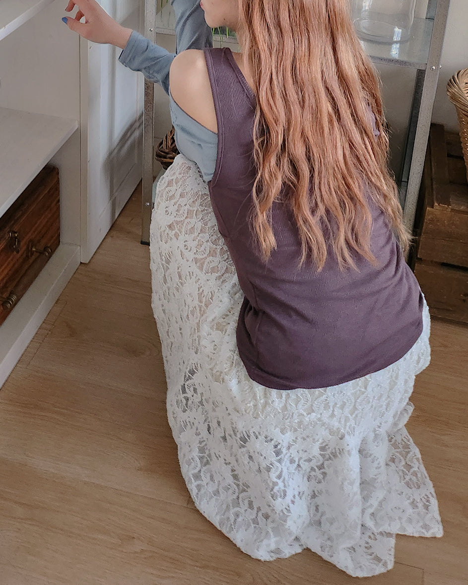 2 item layered top (2点セット)