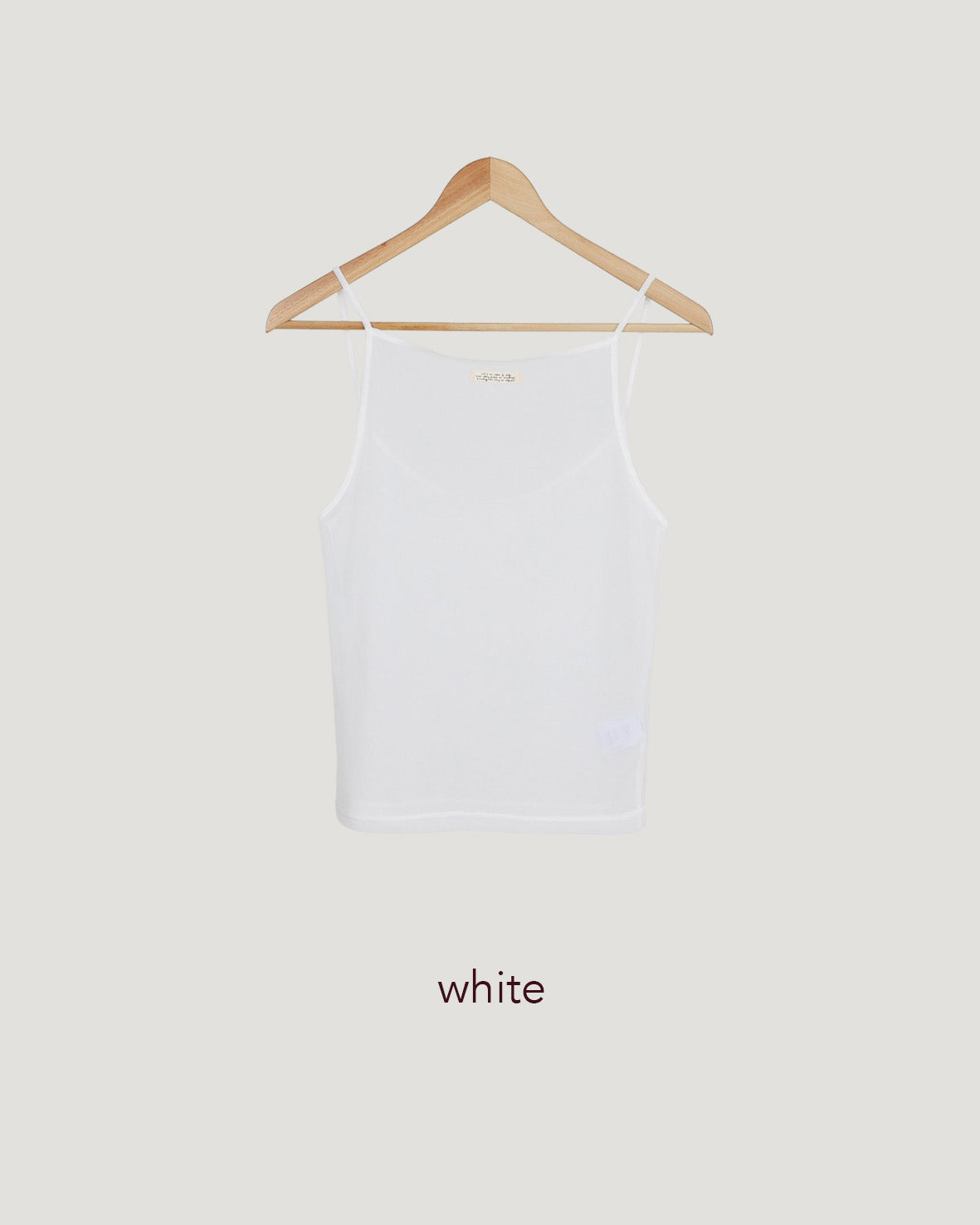 tag point sheer camisole
