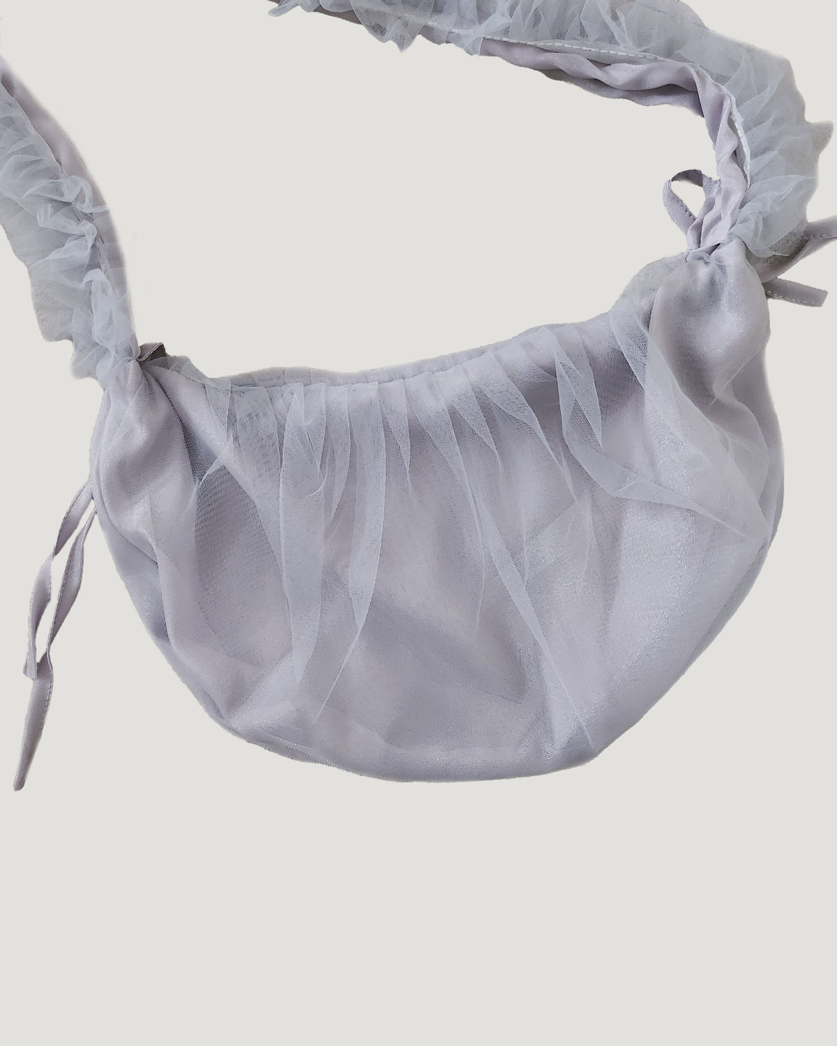 tulle shirring frill bag