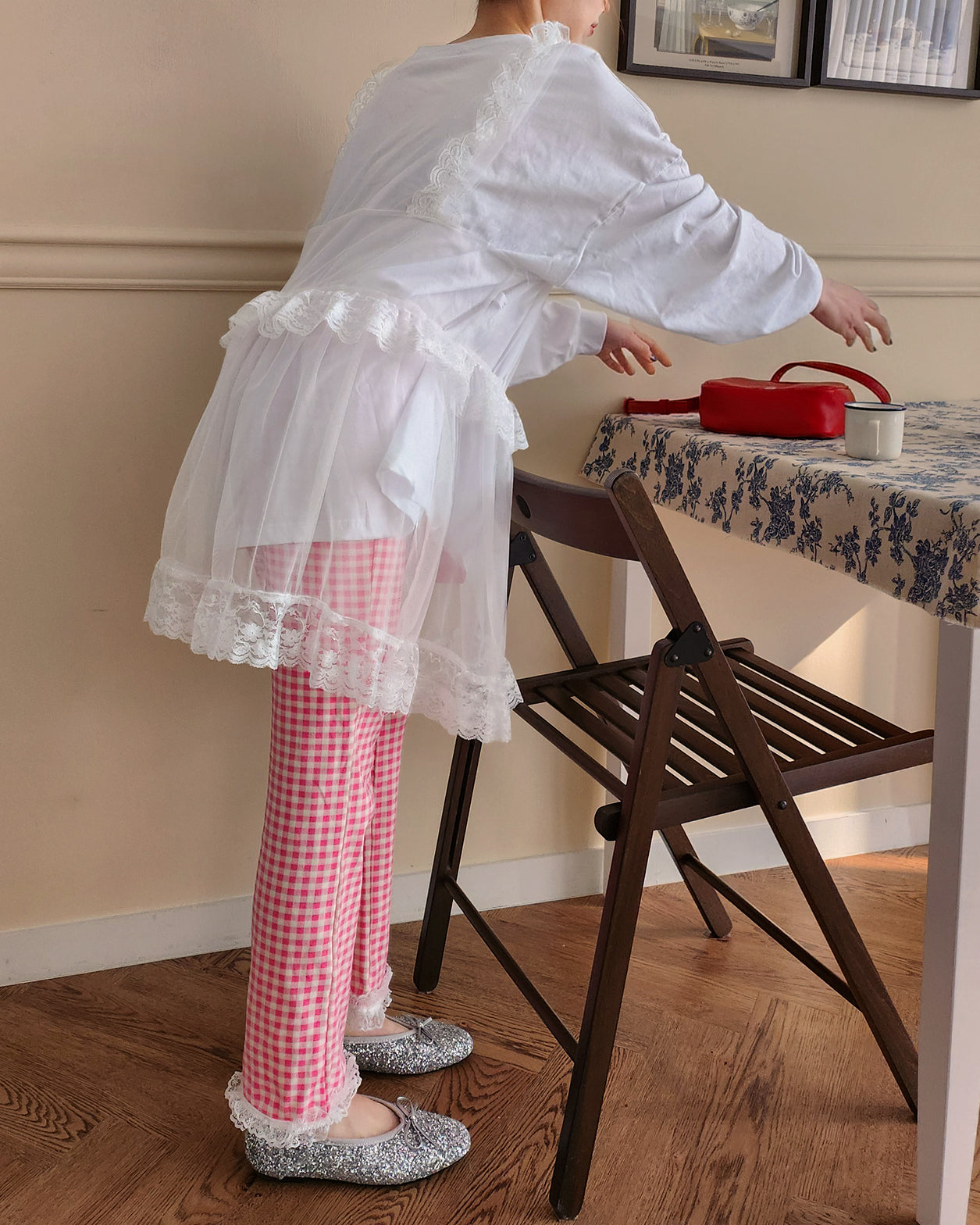 glitter ballet shoes