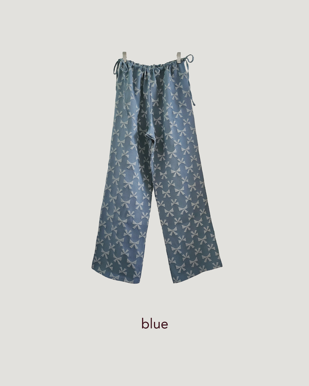 ribbon pattern pants