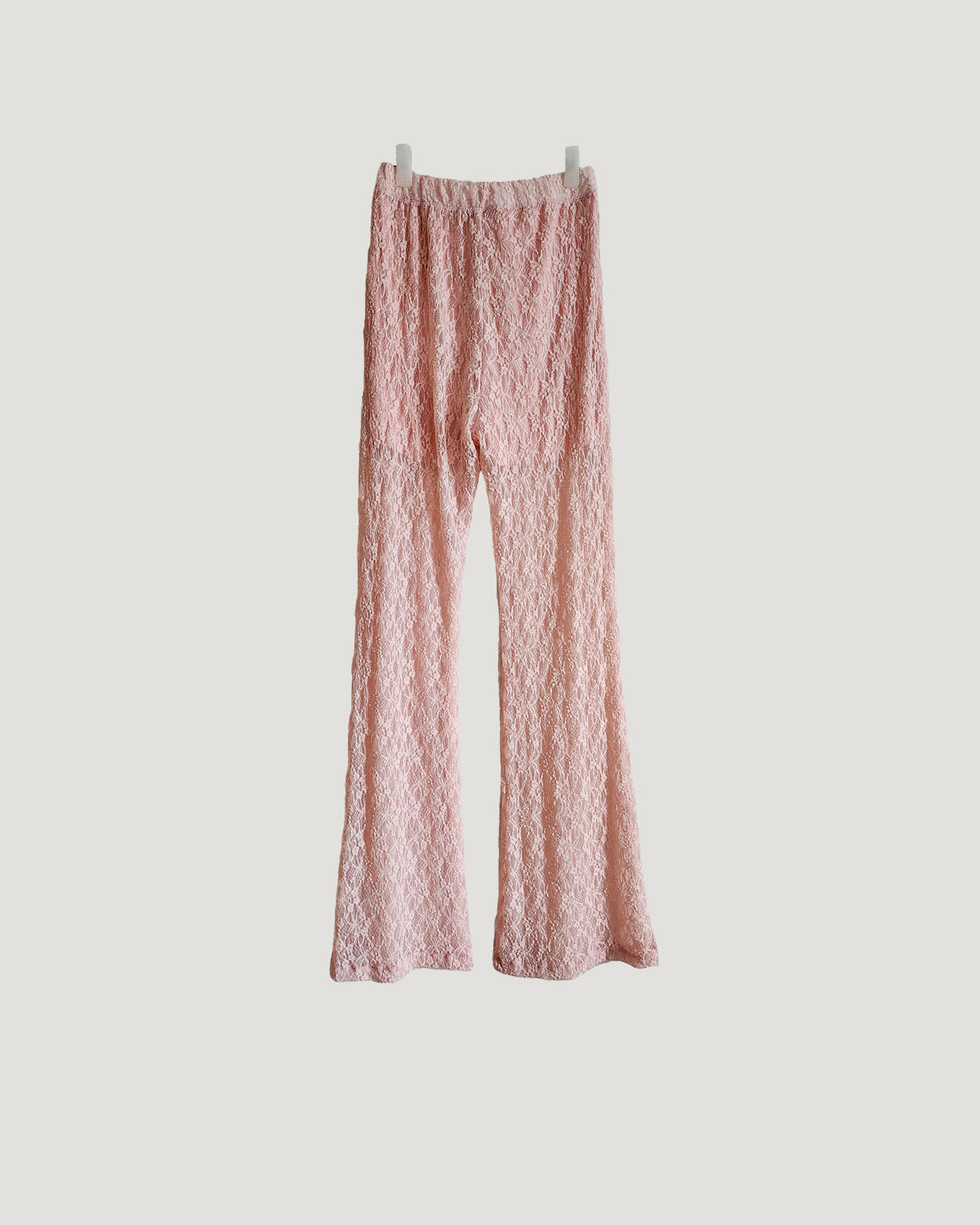 lace boot cut pants