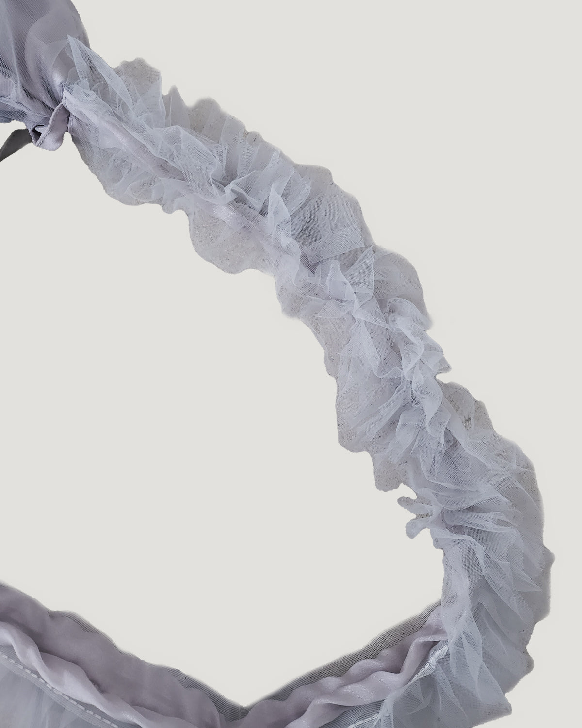 tulle shirring frill bag