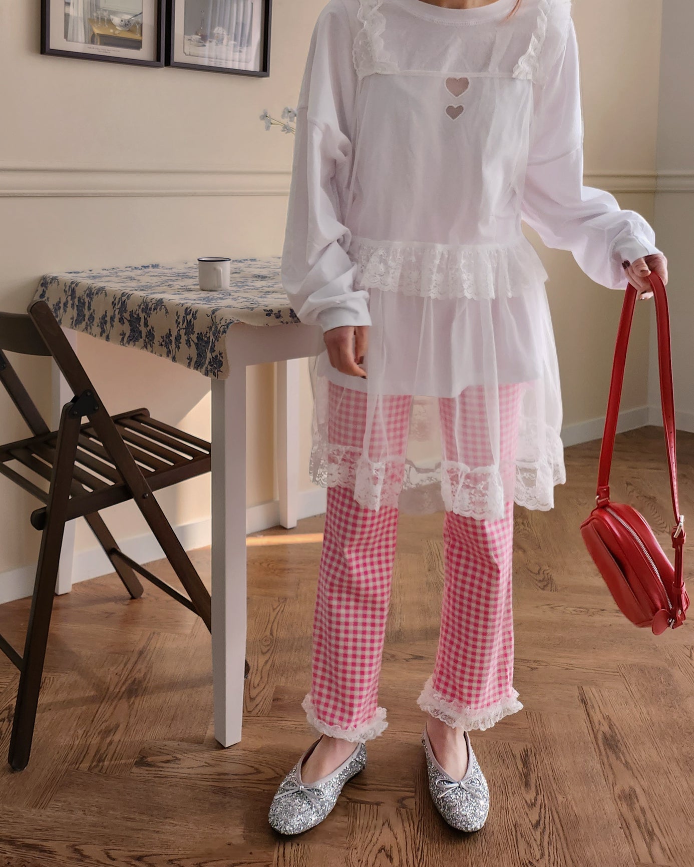 glitter ballet shoes