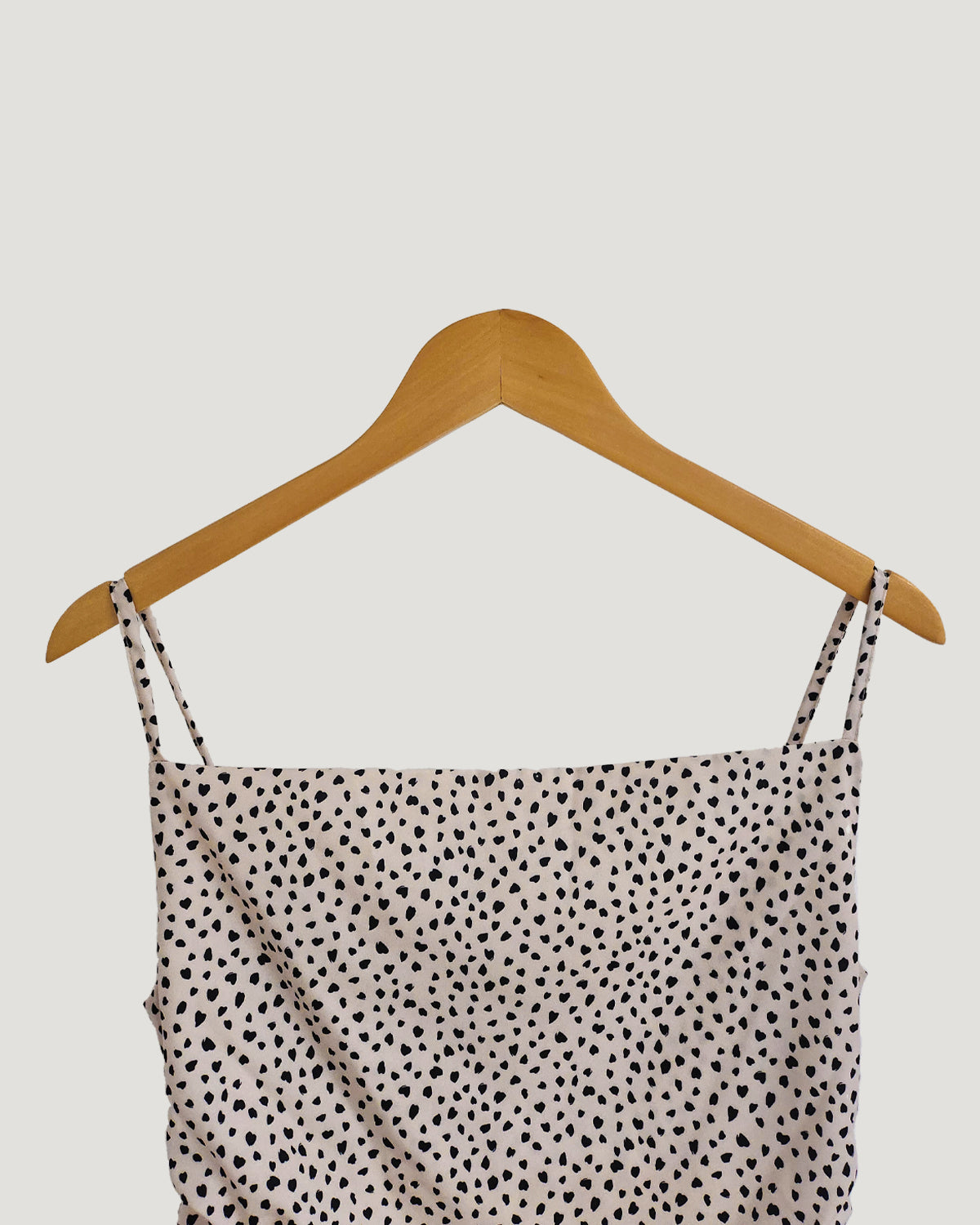leopard camisole mini dress