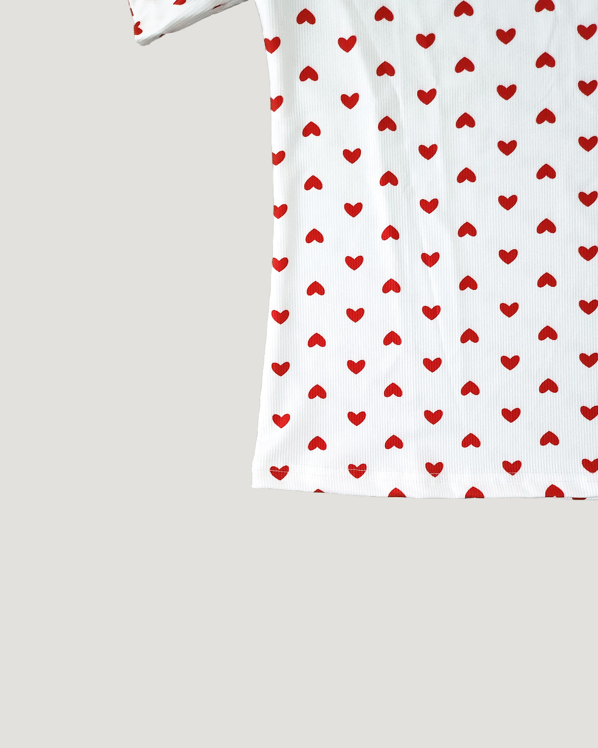 heart pattern pajamas (2点セット)