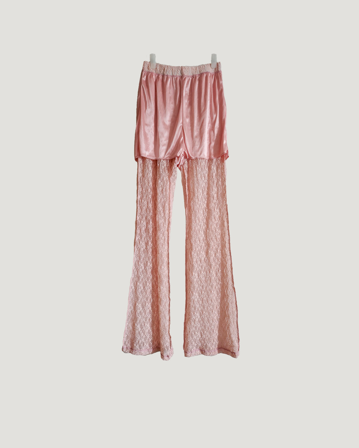 lace boot cut pants