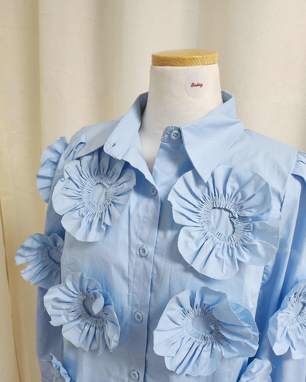 flower motif shirts