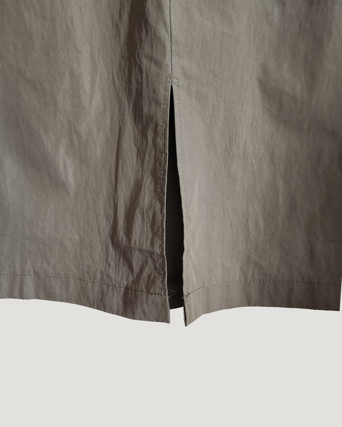 H line waist string skirt