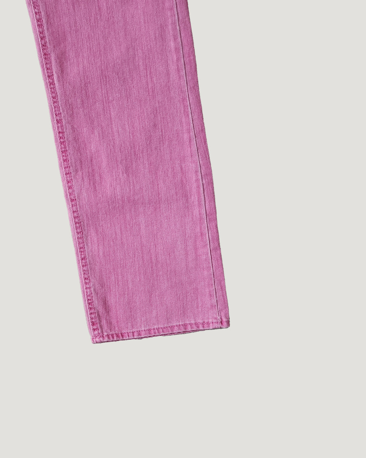 pigment color straight wide cotton pants