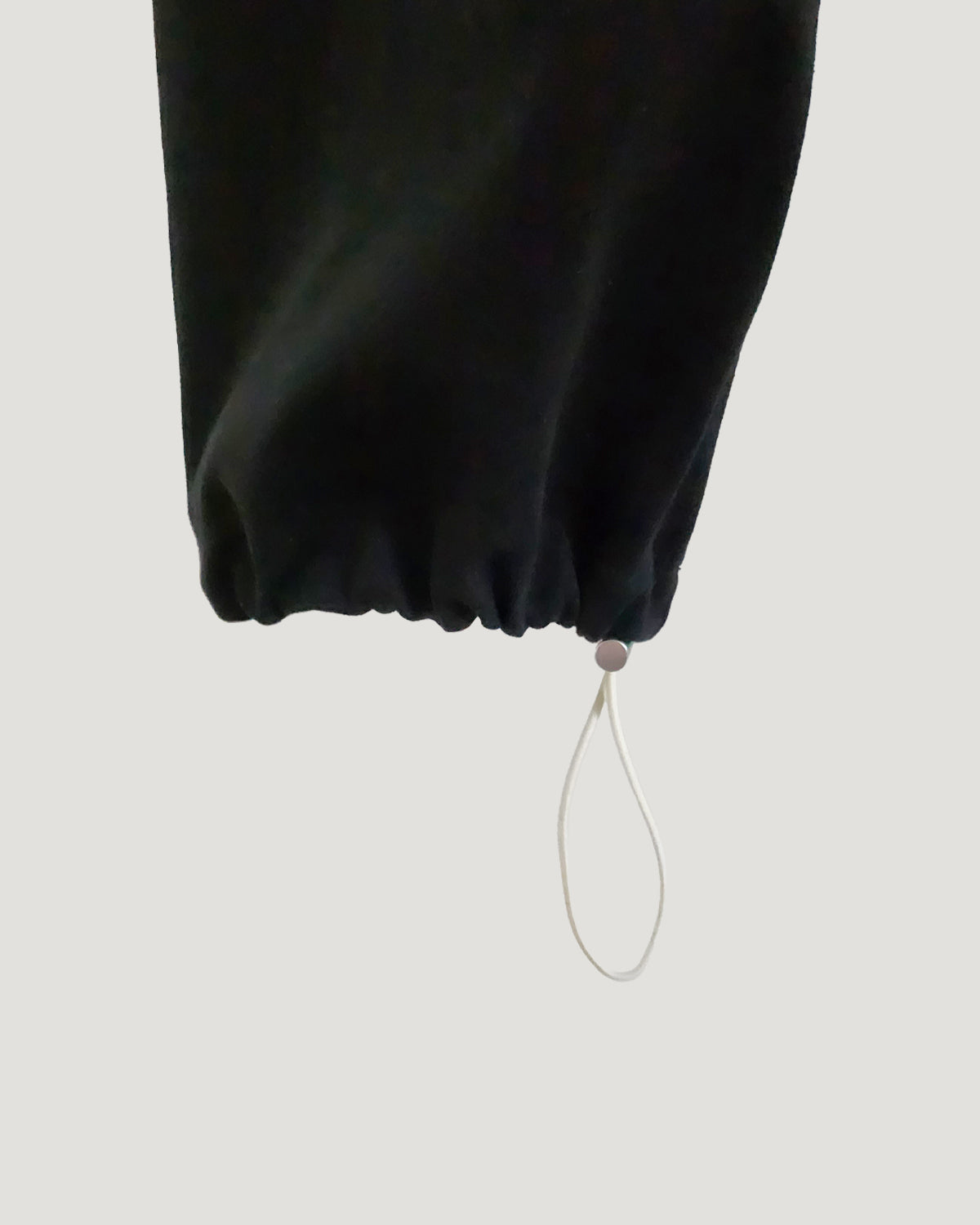 lace line sweat jogger pants