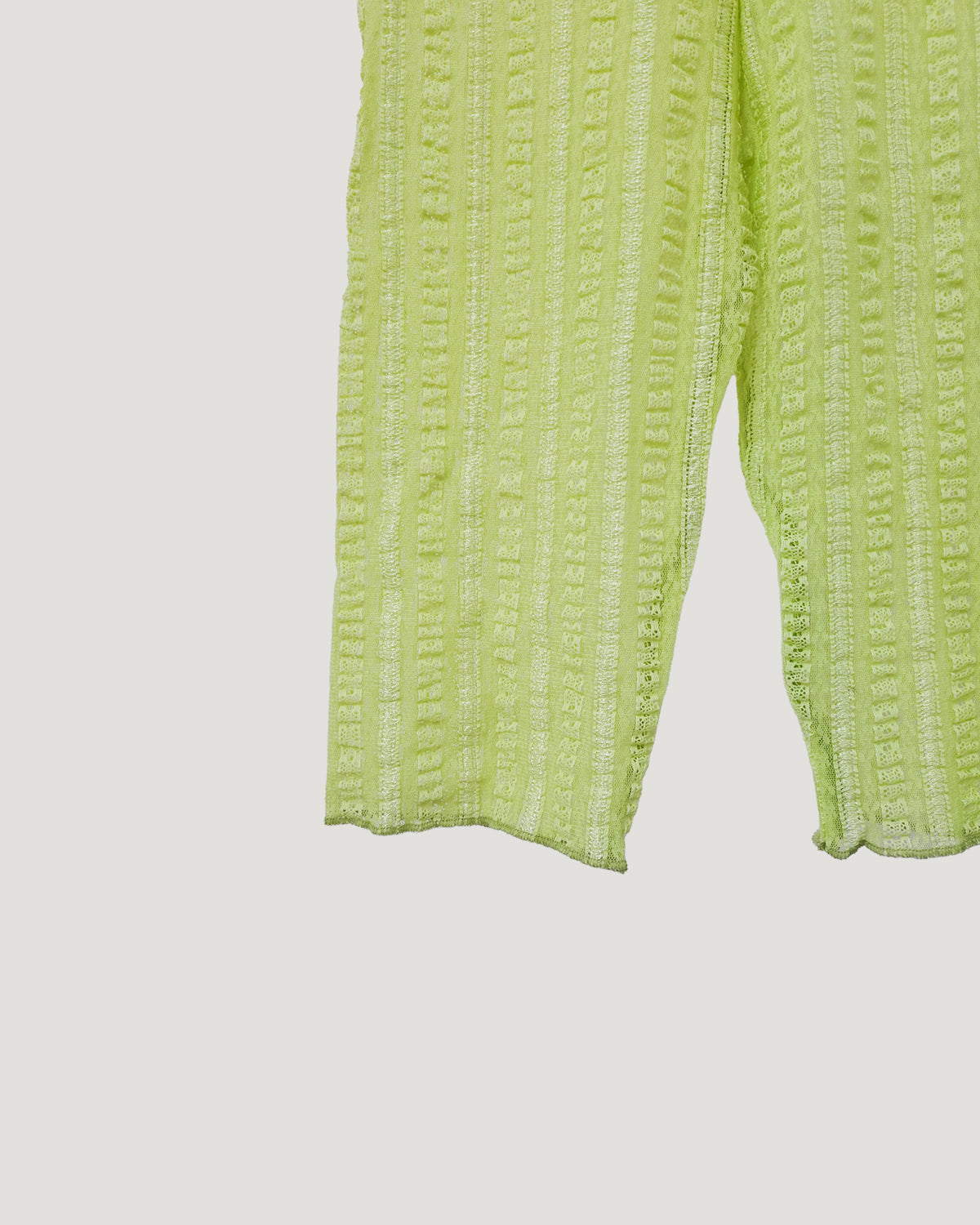 color lace half leggings