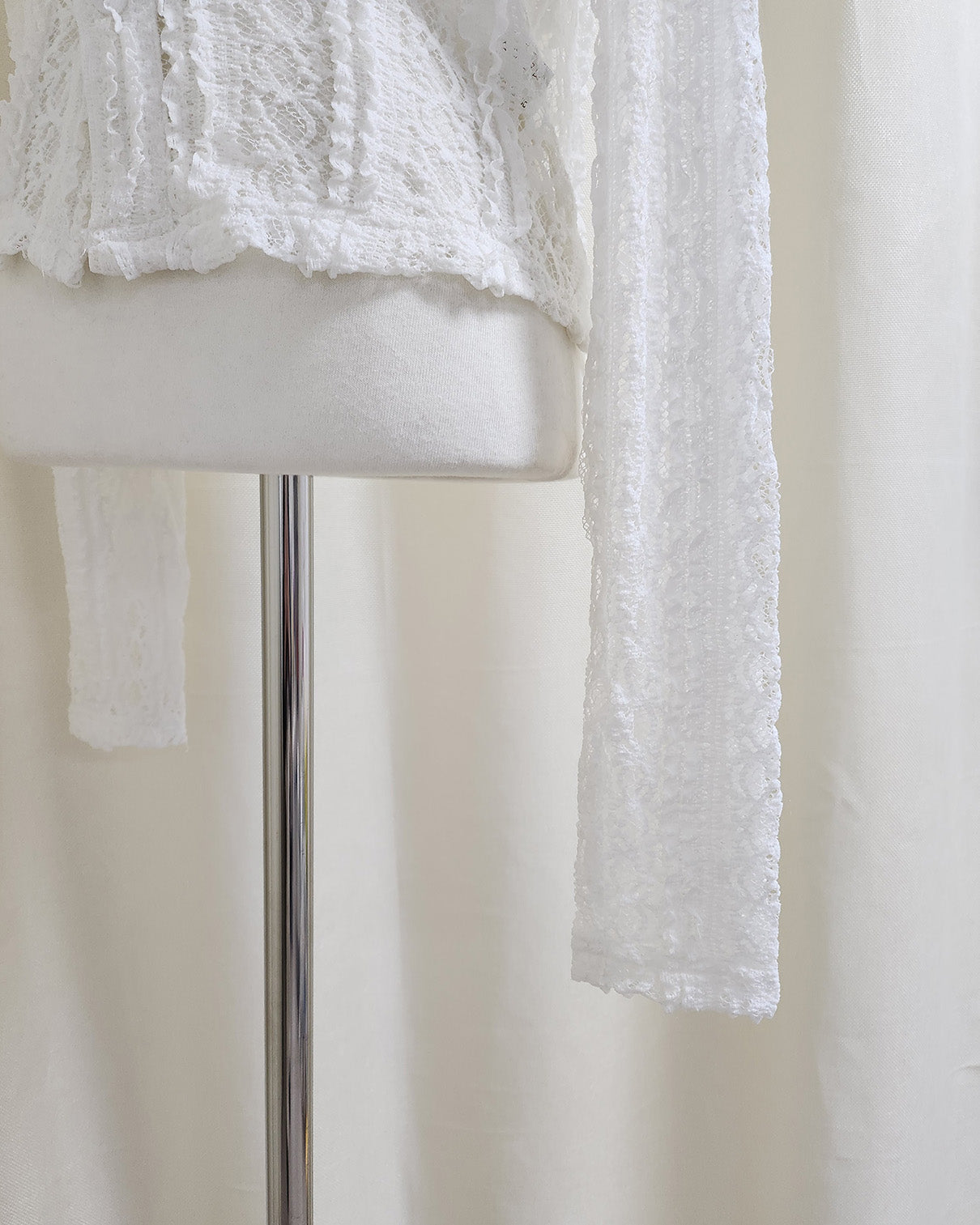 crochet like lace shirt