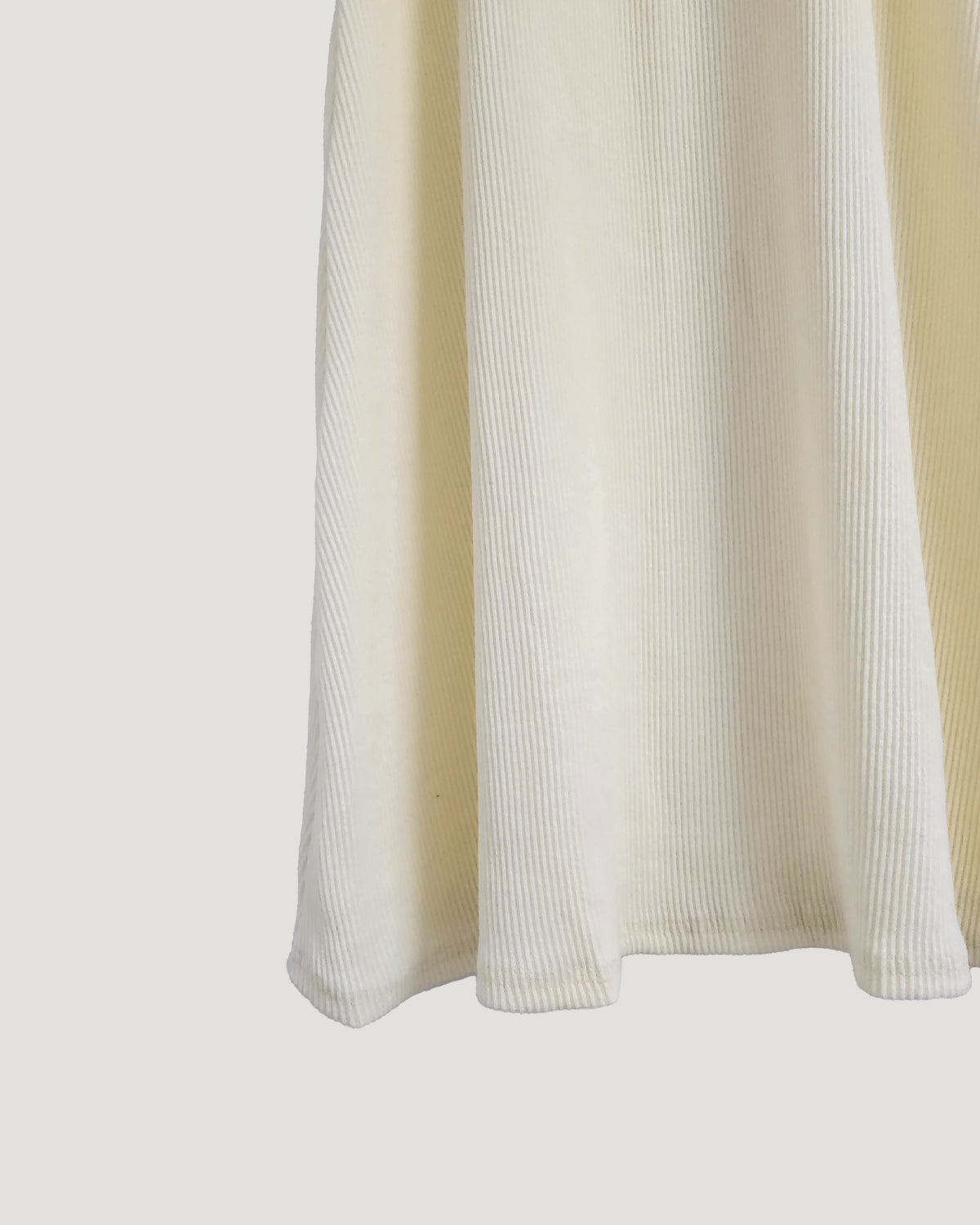 mermaid heart neck rib long dress