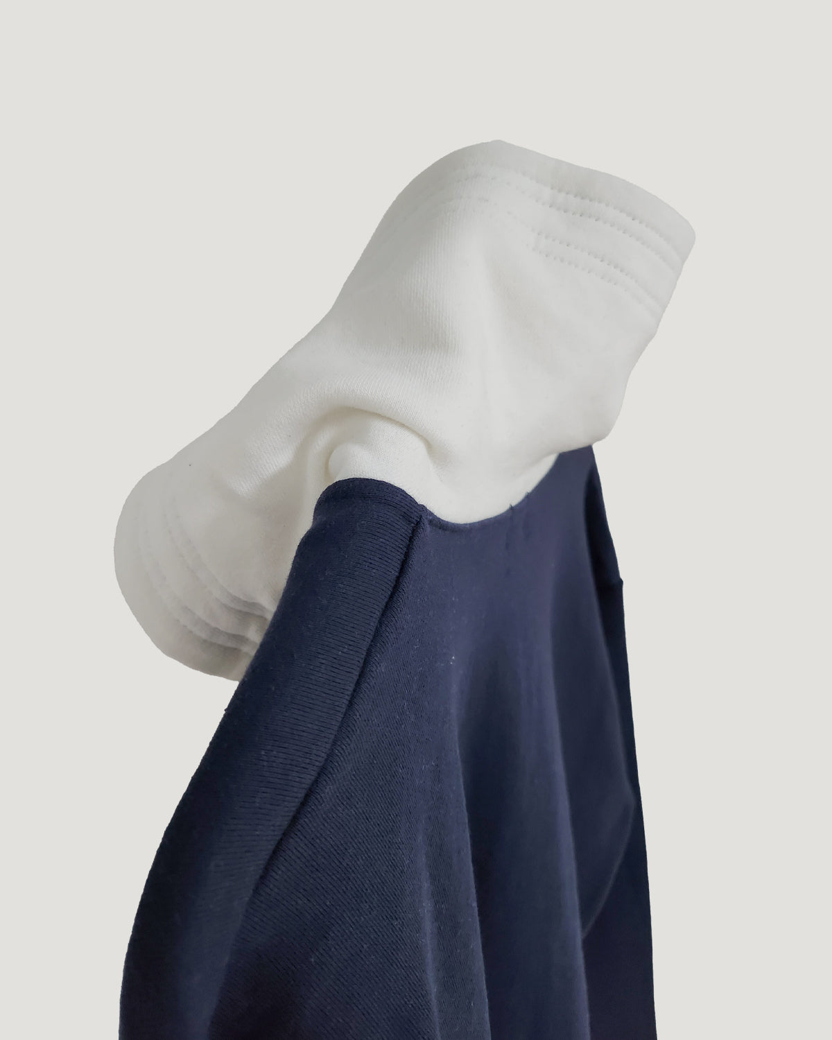 sailor collar sweat cardigan