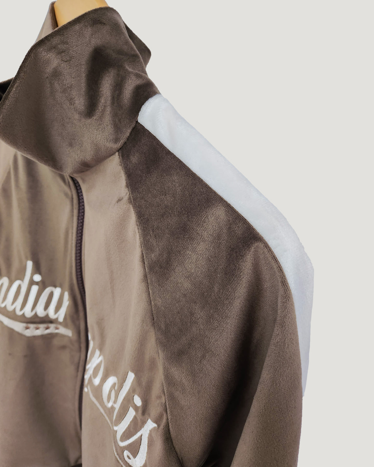 velvet track jacket