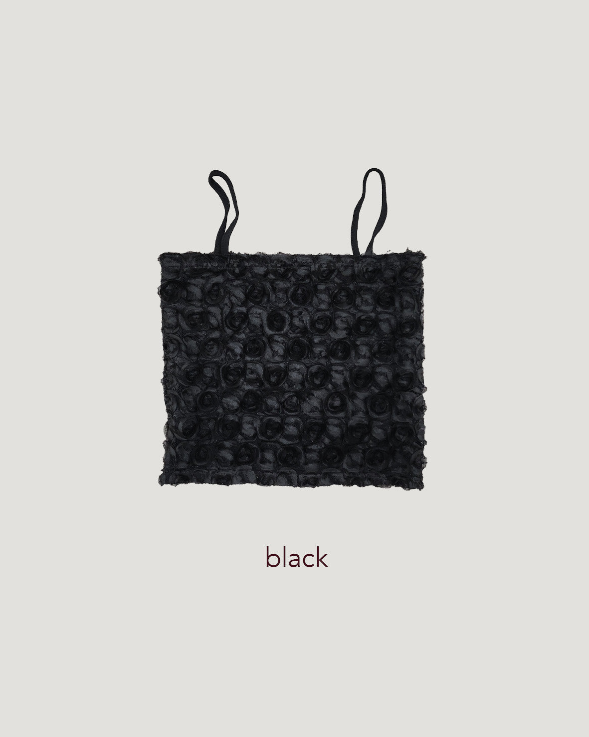 rose motif sheer bustier