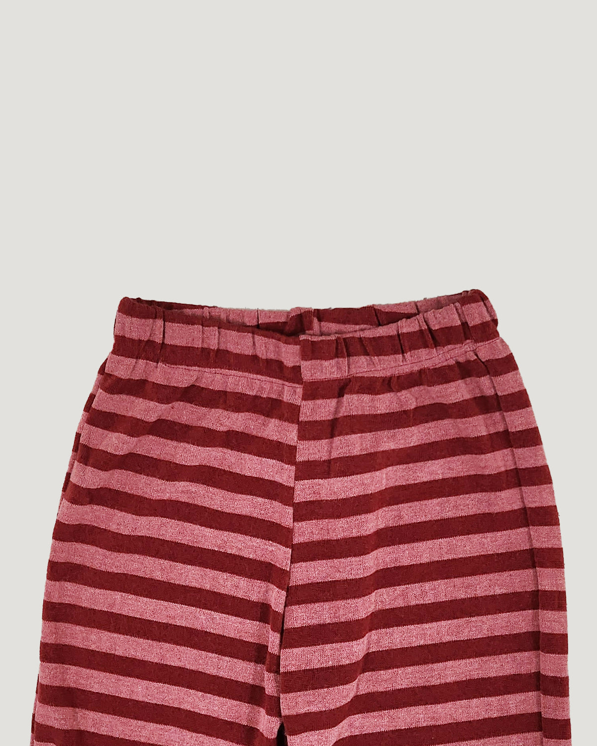 stripe knit flare pants