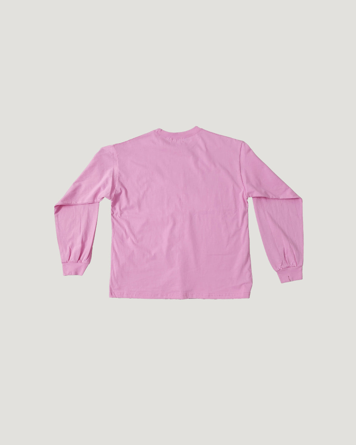 ribbon point logo long sleeve T