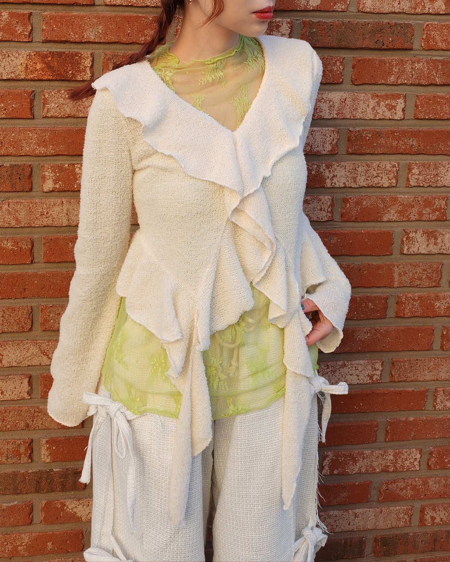 raffle frill top