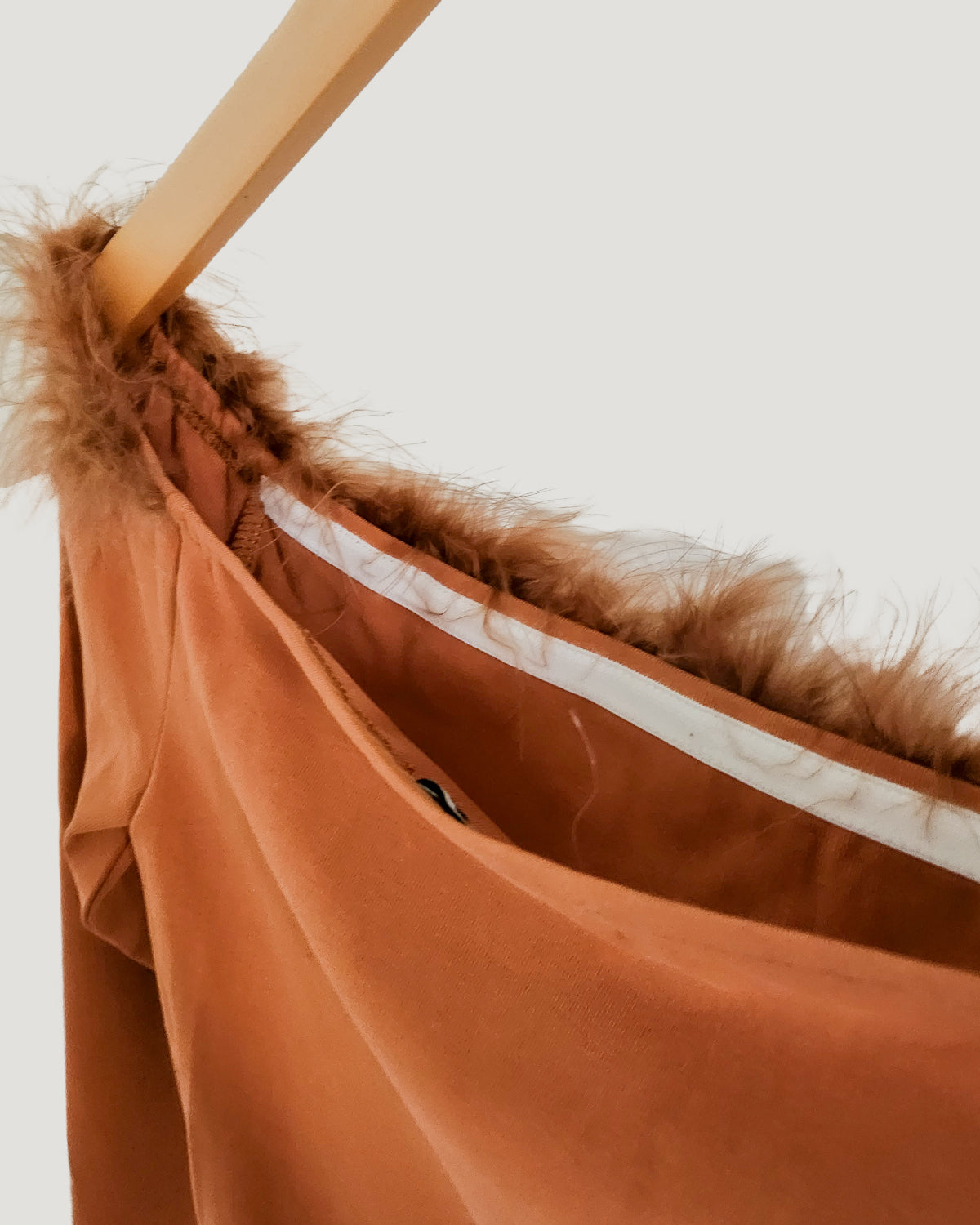 fur off shoulder top