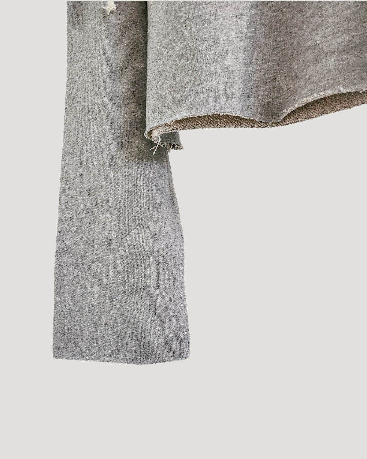 cut out ribbon sweatshirt