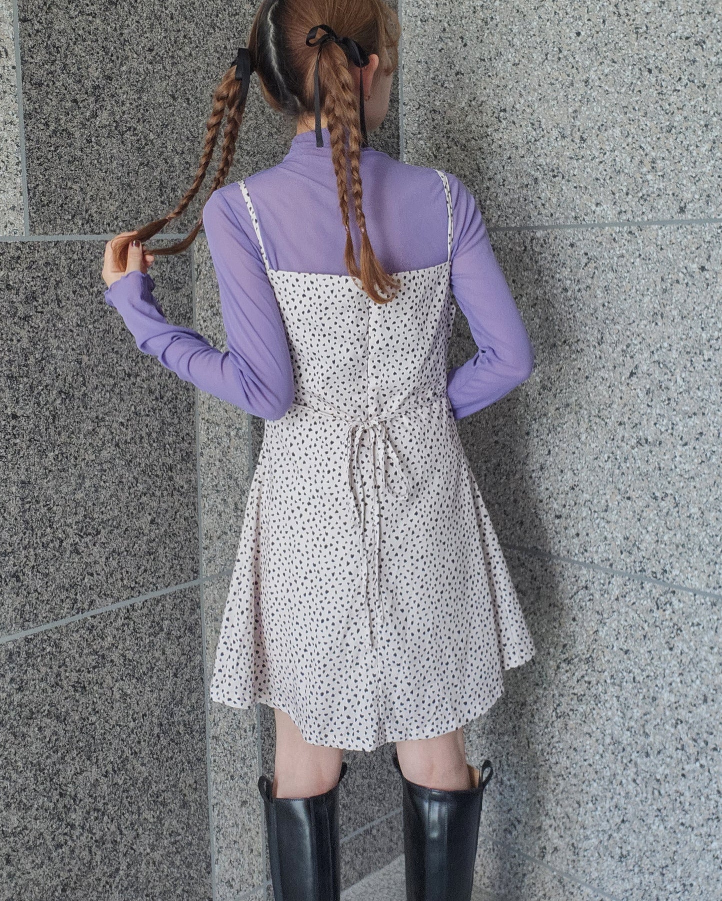 leopard camisole mini dress