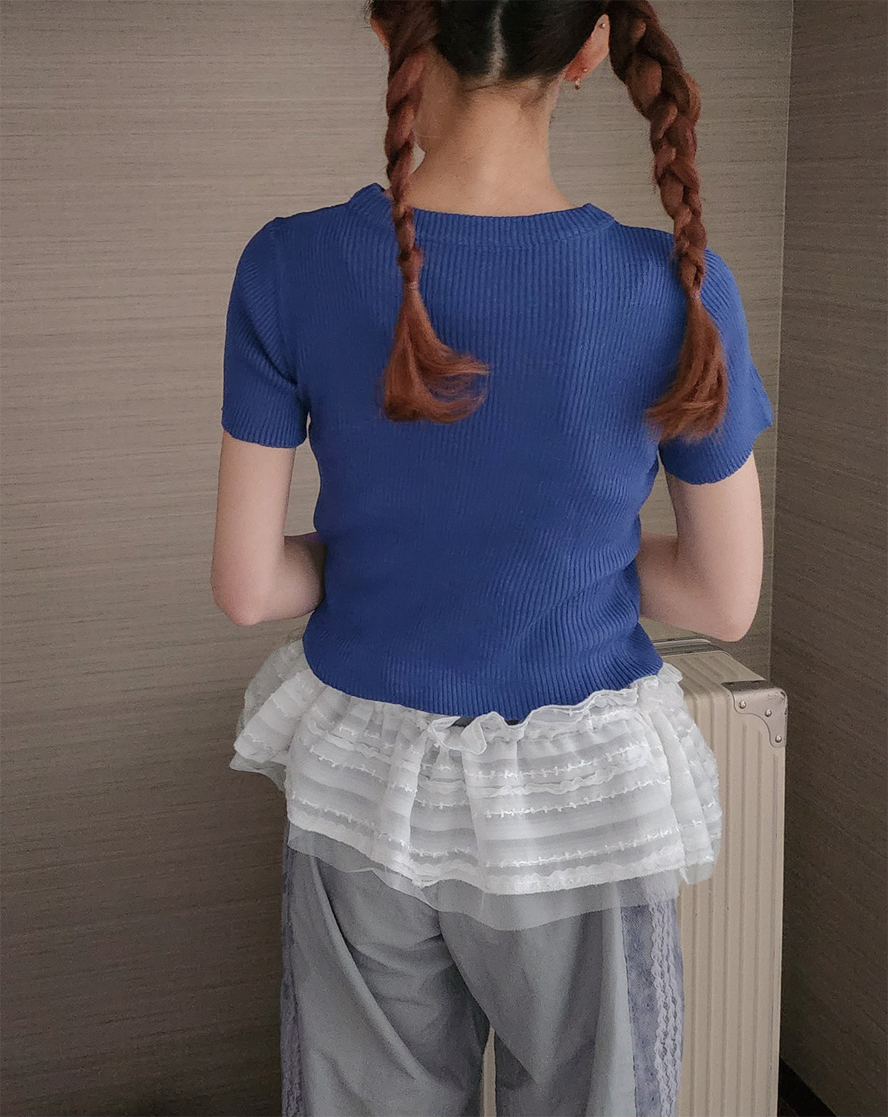 basic rib knit T