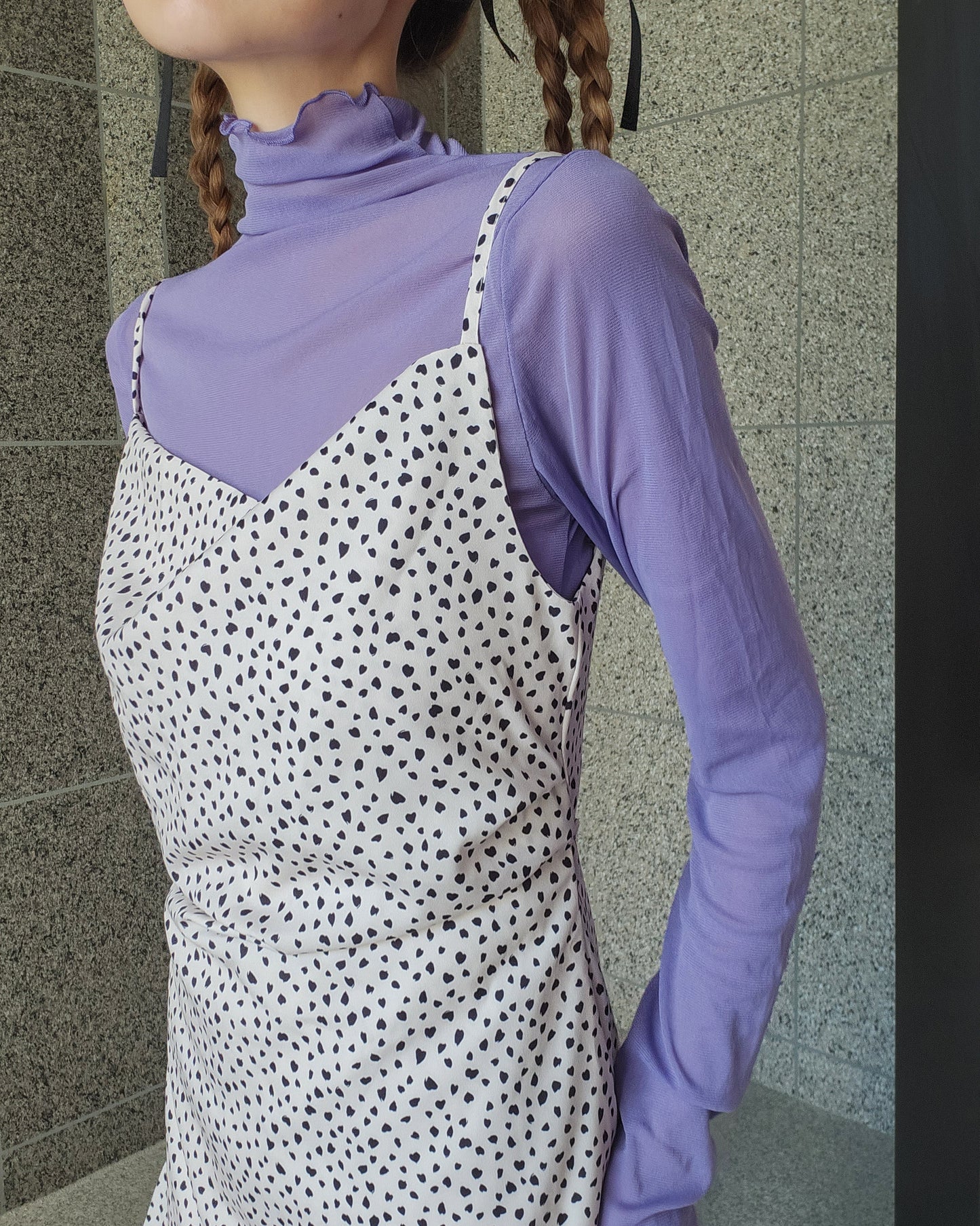 leopard camisole mini dress