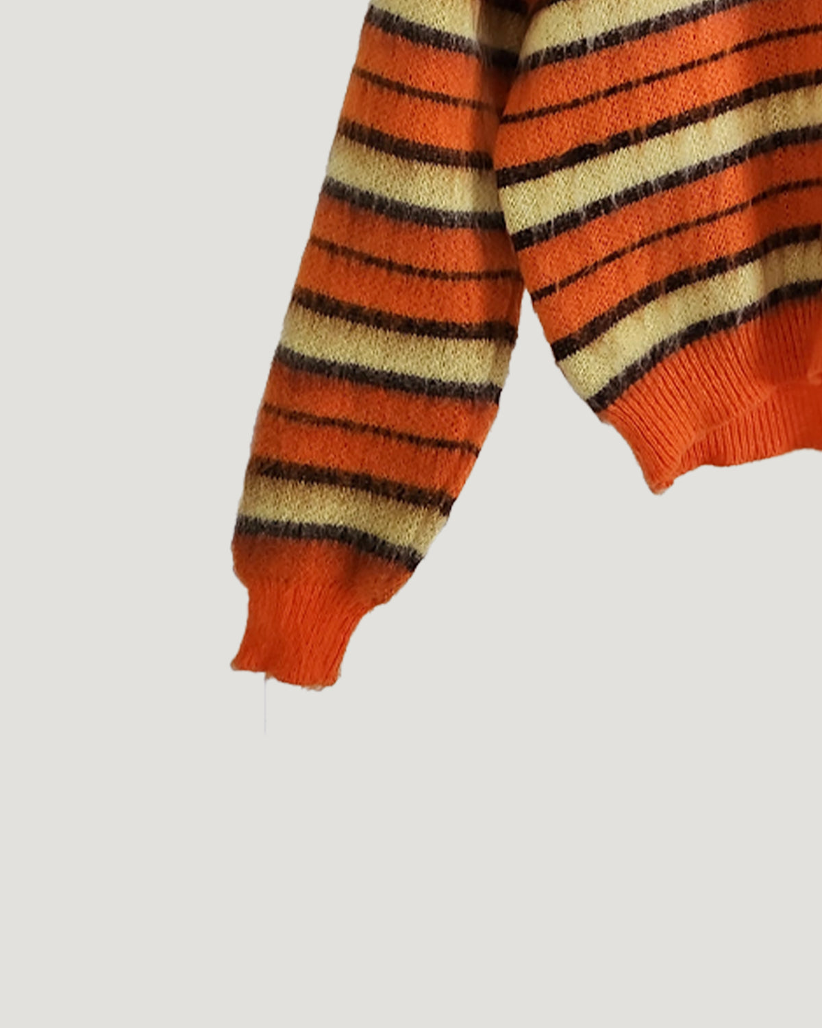 multi stripe knit cardigan