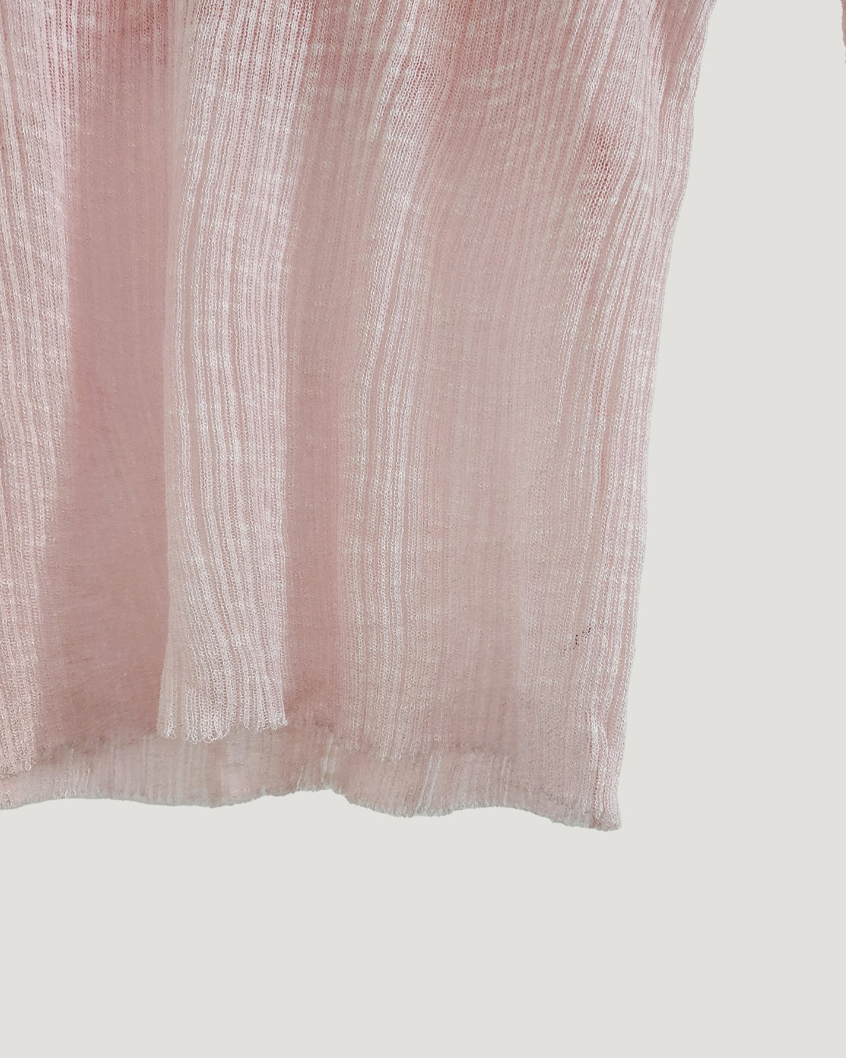 layered like sheer knit