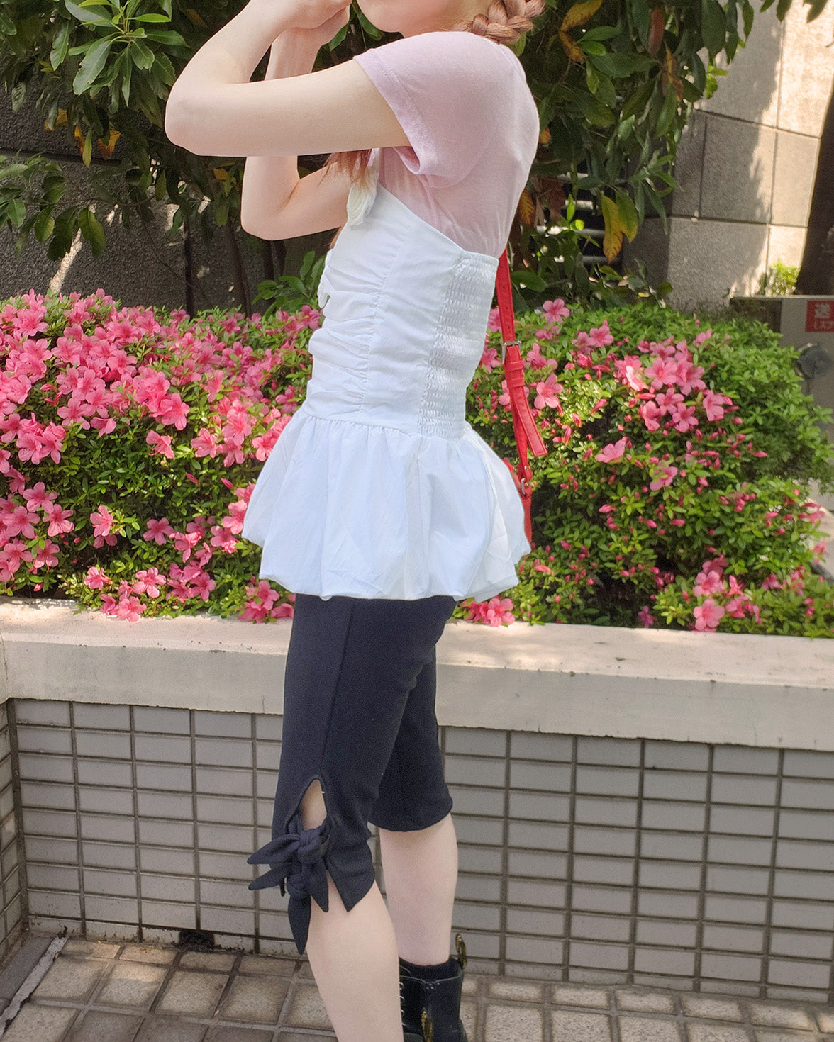 rose corsage set balloon top