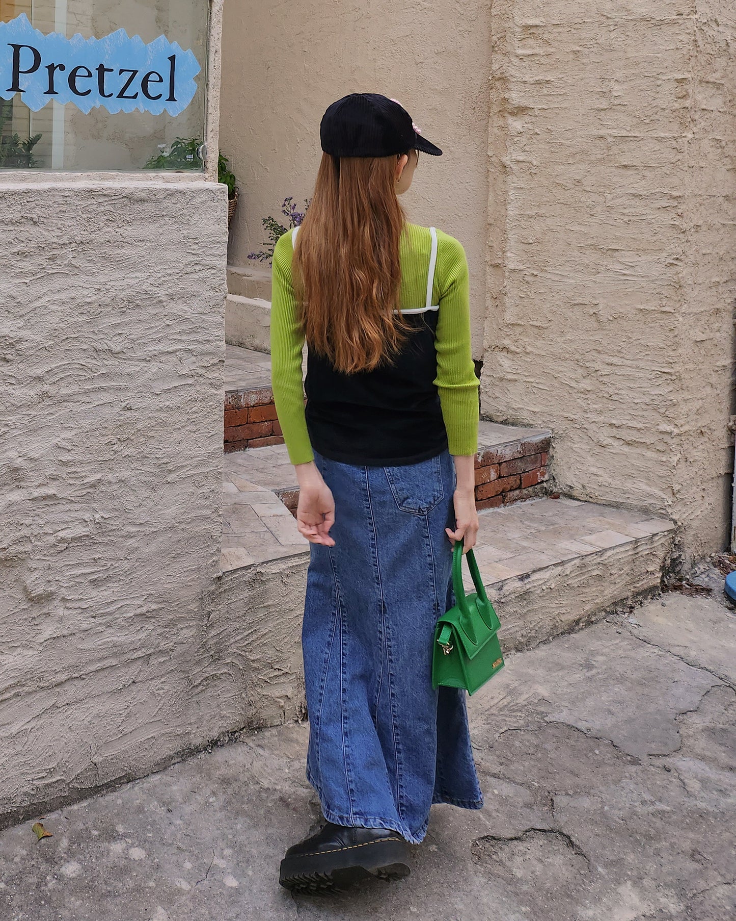 velvet piping ribbon camisole