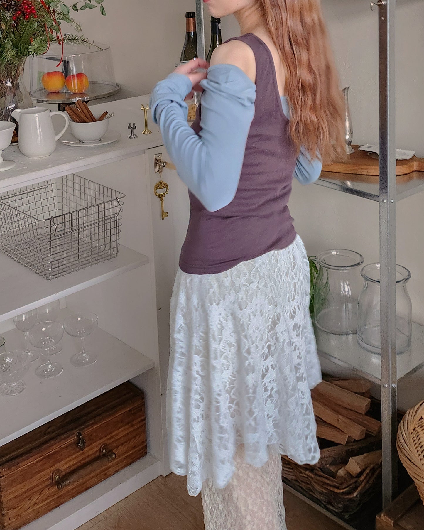 2 item layered top (2点セット)