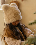 【OREN】cat faux fur beanie