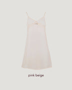 sheer frill camisole dress