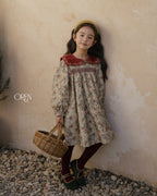 【OREN】bonjour square-collar dress