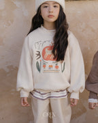 【OREN】romi garden fleece lined SET UP