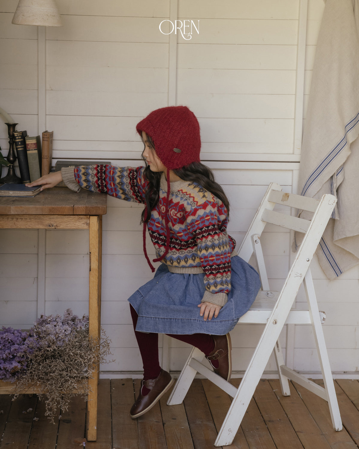 【OREN】Adeline multi wool knit