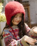 【OREN】flip knit brim beanie