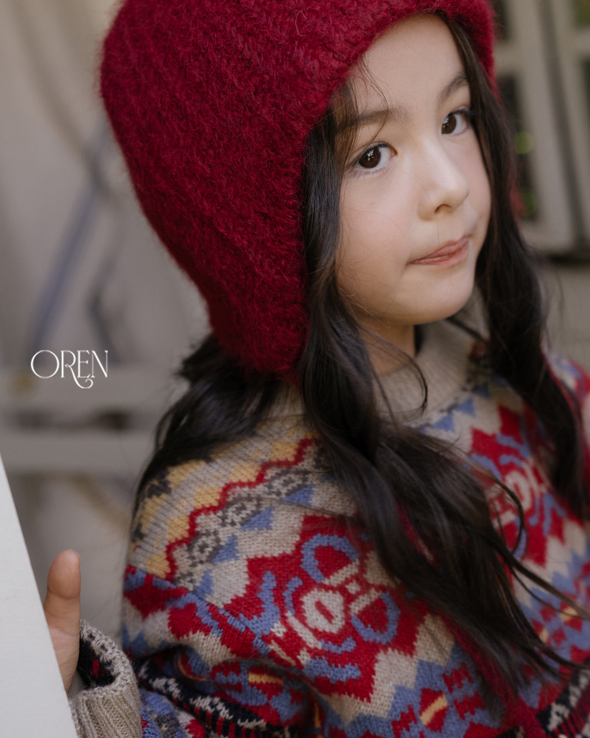 【OREN】Adeline multi wool knit