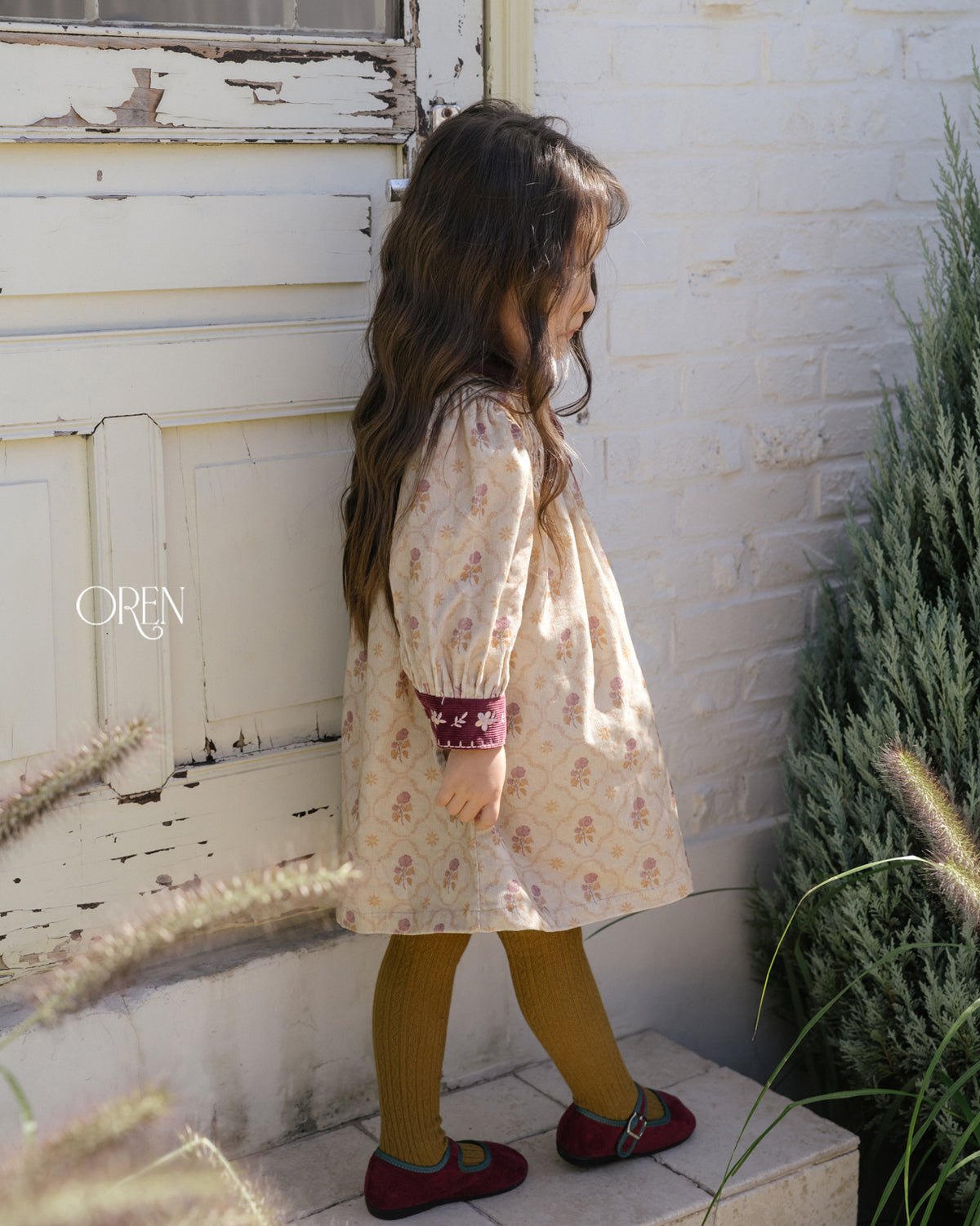【OREN】camilla bicolor dress