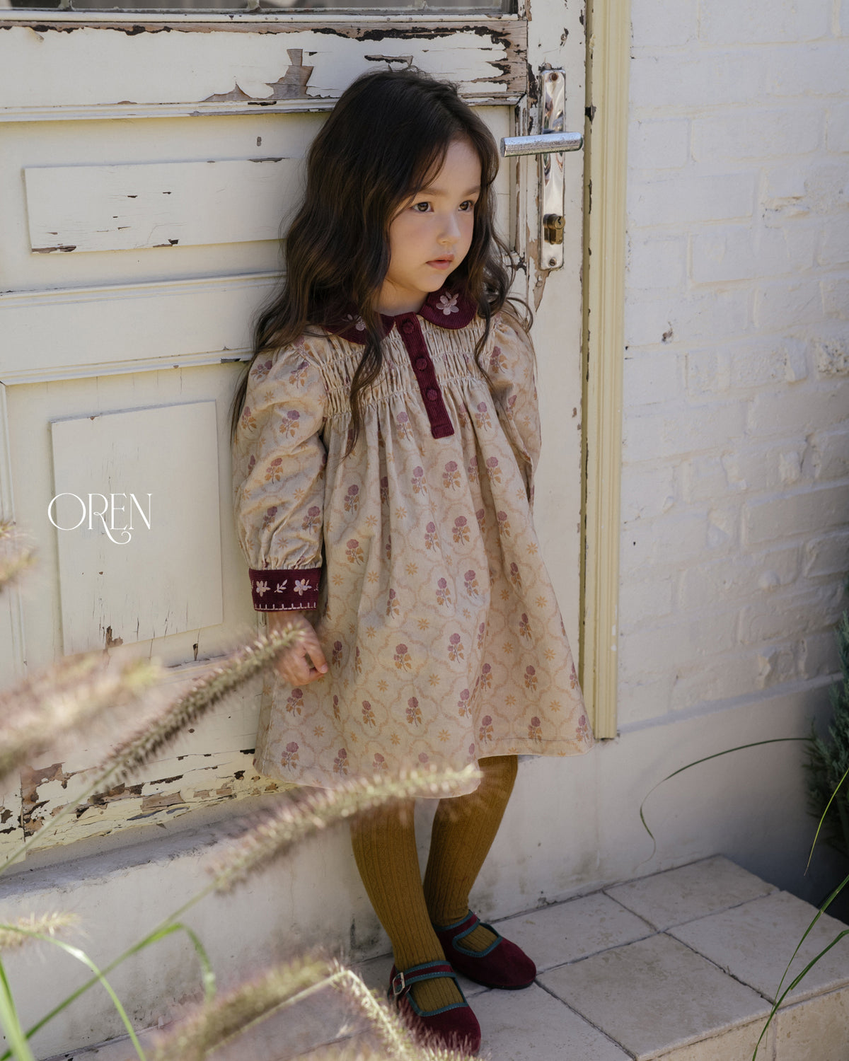 【OREN】camilla bicolor dress